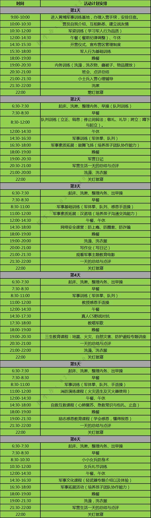 14天军事特战精英营